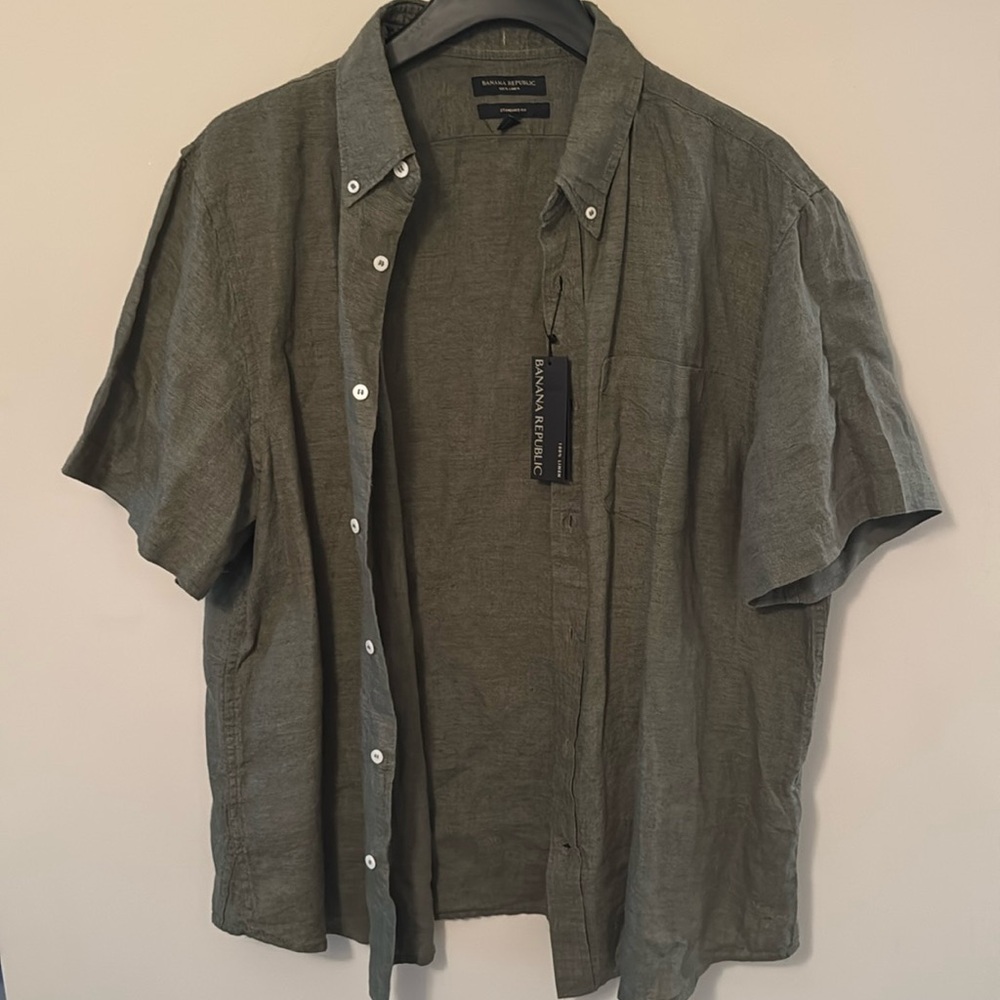 Banana republic men’s button up